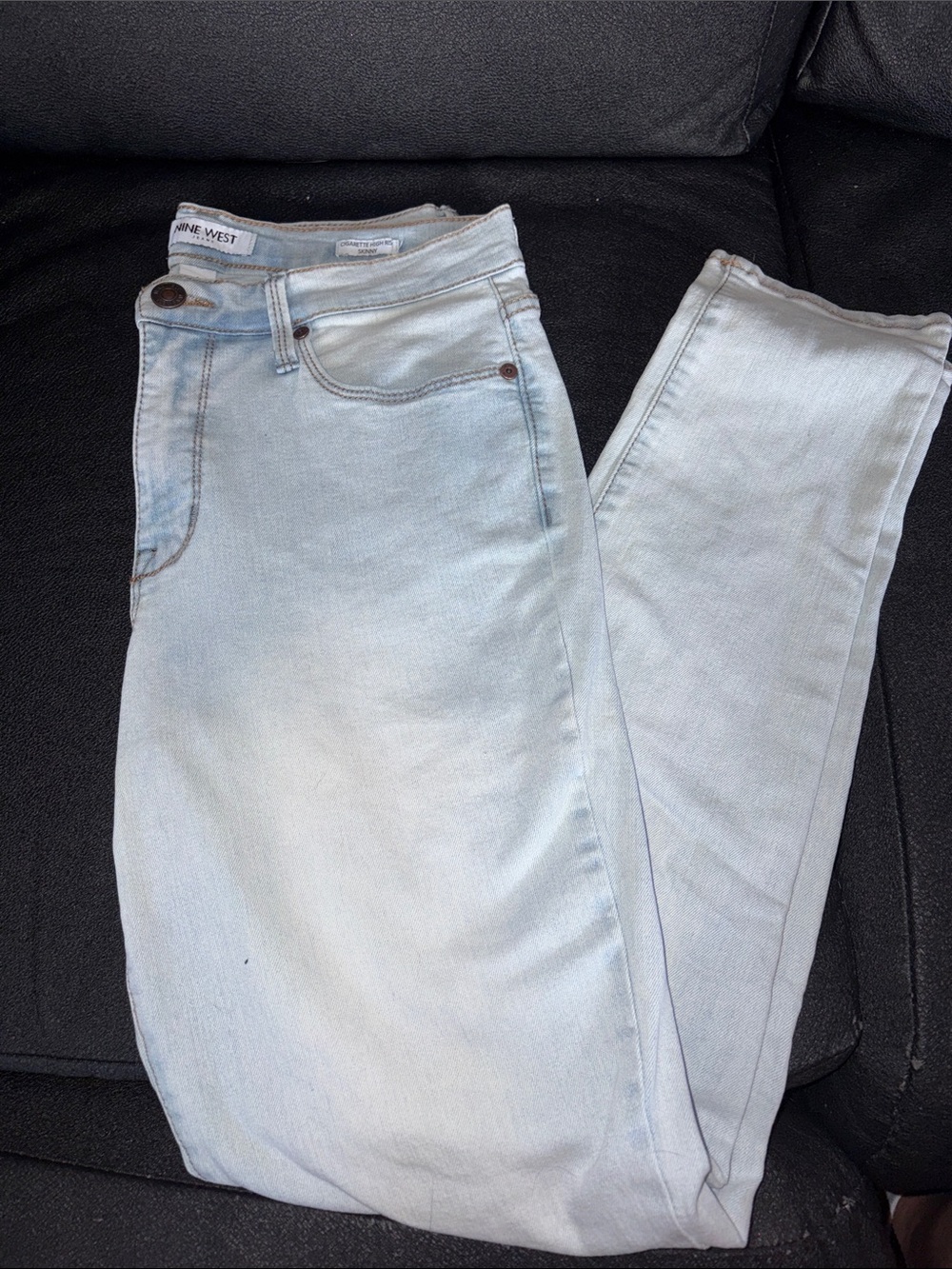 Nine West Cigarette High Rise Skinny Jeans